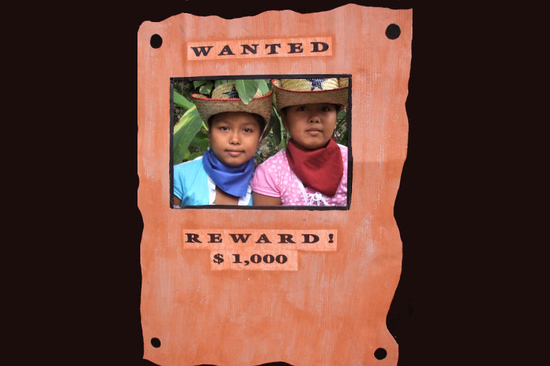 The Twins the Wanted Poster