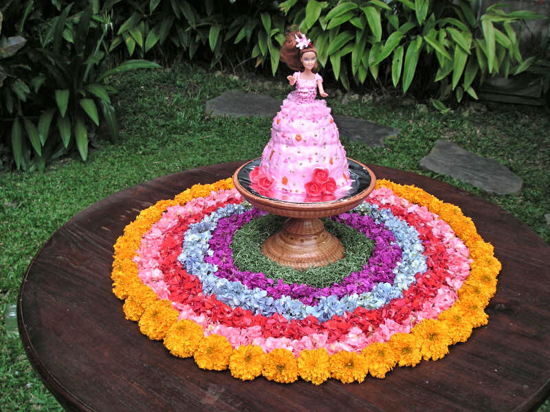 Flower Mandala Princess Cake