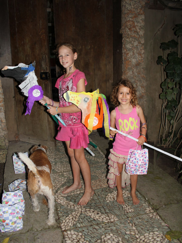 Happy Girls Leaving the Party with their Horses!