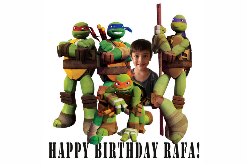 Rafa's Ninja Turtle Banner